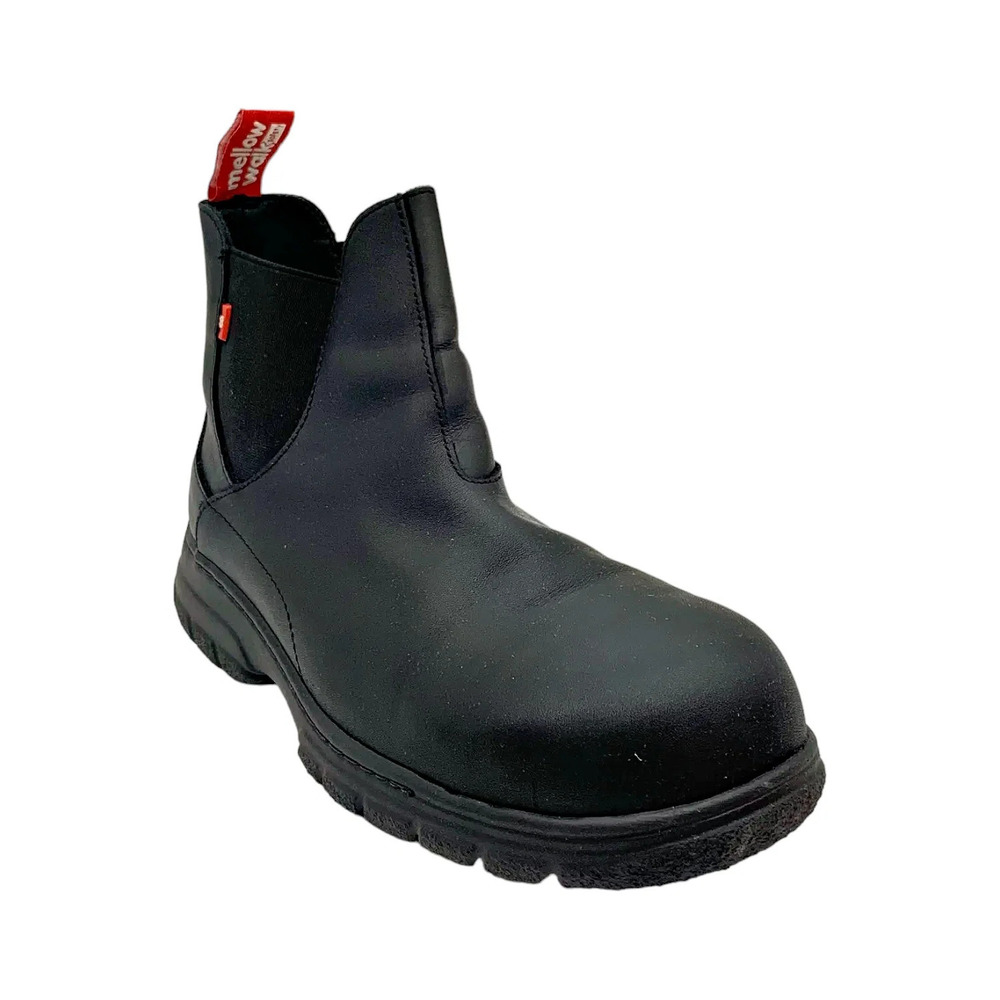 Mellow Walk Women's Maddy Metal Free Safety Boots Black - Medium
